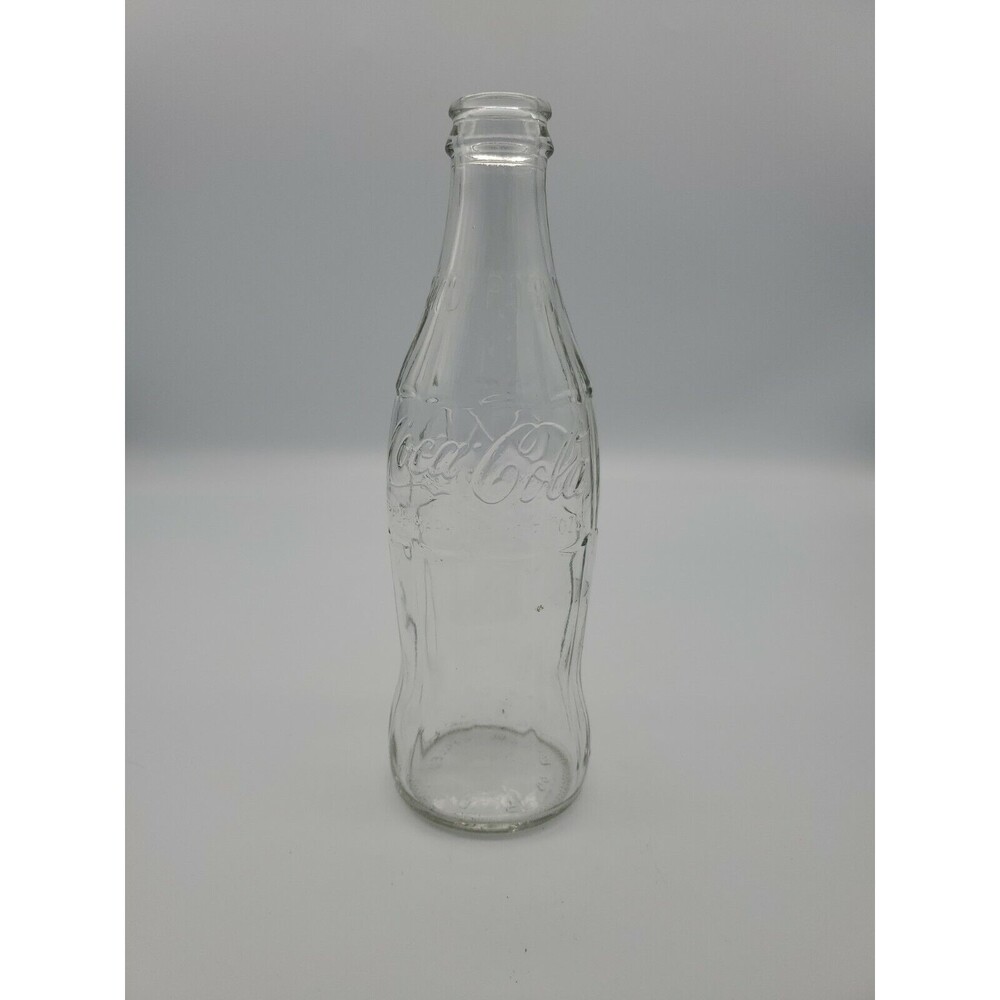 Vintage Coke Coca Cola 10 Fl Oz Dug Bottle Embossed Clear Glass No Deposit